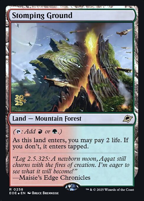 Stomping Ground (V.1) PEOE-258 Rare Excellent Englisch Foil