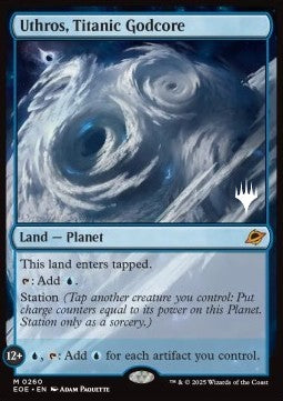 Uthros, Titanic Godcore PEOE-260 Mythic Near Mint Englisch