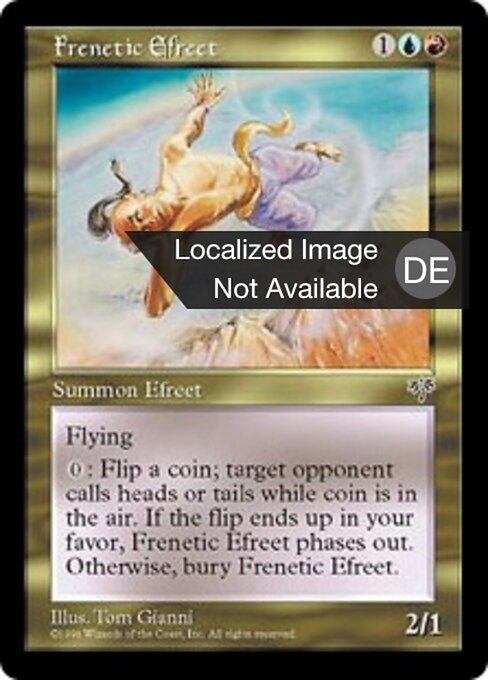 Frenetischer Ifrit MIR- Rare Good Deutsch