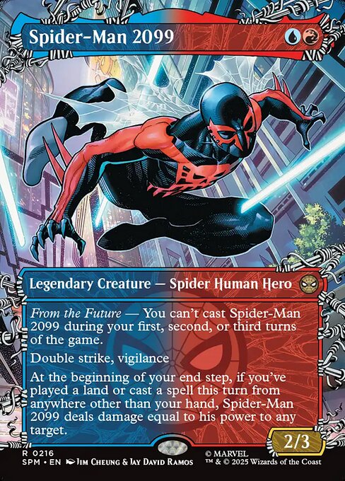 Spider-Man 2099 XSPM-216 Rare Near Mint Englisch