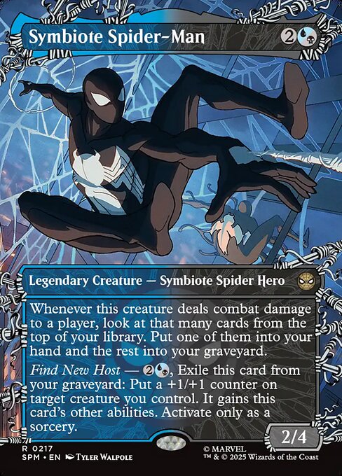 Symbiote Spider-Man XSPM-217 Rare Near Mint Englisch