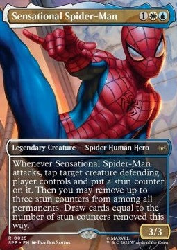 Sensational Spider-Man SPE-25 Rare Excellent Deutsch