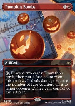 Pumpkin Bombs SPE-26 Rare Near Mint Englisch