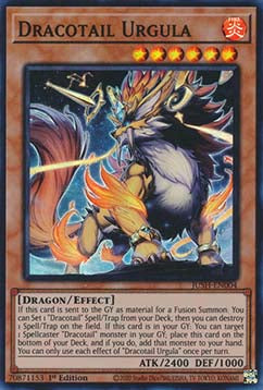 Drachoschwanz Urgula (V.2) JUSH-004 Super Rare Near Mint Deutsch 1. Auflage