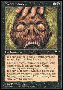 Necromancy VIS- Uncommon Light Played Englisch