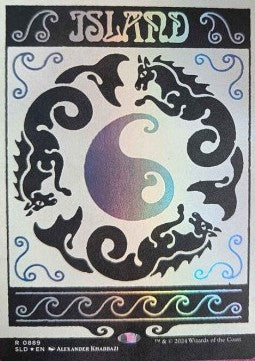 Island SLD-889 Land Near Mint Englisch Foil