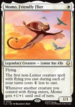 Momo, Friendly Flier TLA-29 Rare Near Mint Englisch Foil