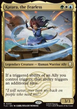 Katara die Furchtlose TLA-230 Rare Excellent Deutsch Foil