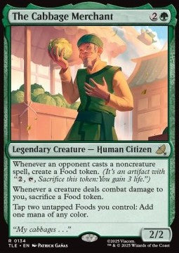 The Cabbage Merchant (V.1) TLE-134 Rare Near Mint Englisch