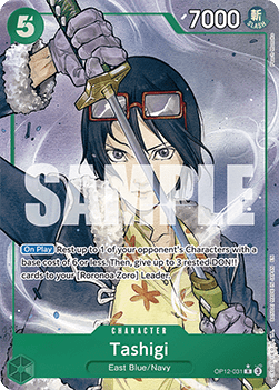 Tashigi (OP12-031) (V.2) OP12 Alternate Art Near Mint Englisch