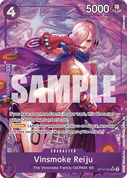 Vinsmoke Reiju (OP12-063) (V.2) OP12 Alternate Art Near Mint Englisch