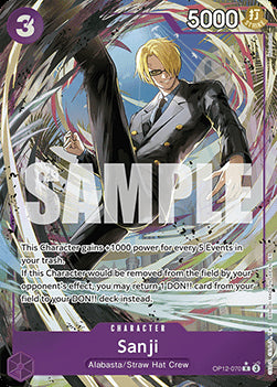 Sanji (OP12-070) (V.2) OP12 Alternate Art Near Mint Englisch