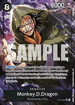 Monkey.D.Dragon (OP12-094) (V.2) OP12 Alternate Art Excellent Englisch