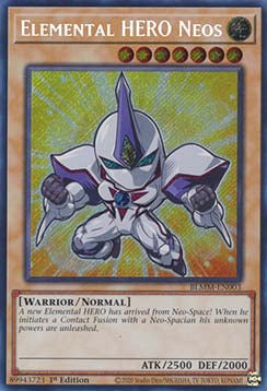 Elementar-HELD Neos (V.1) BLMM-003 Secret Rare Near Mint Deutsch 1. Auflage