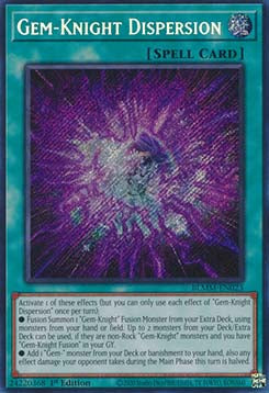 Dispersion des Edelstein-Ritters BLMM-023 Secret Rare Near Mint Deutsch 1. Auflage