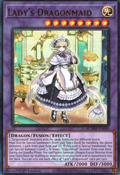 Lady's Dragonmaid BLMM-049 Ultra Rare Excellent Englisch 1. Auflage