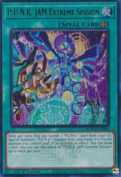 P.U.N.K. JAM Extreme Session BLMM-080 Ultra Rare Excellent Deutsch 1. Auflage