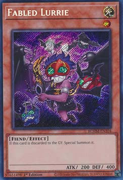 Fabled Lurrie (V.1) BLMM-EN104 Secret Rare Near Mint Englisch 1. Auflage