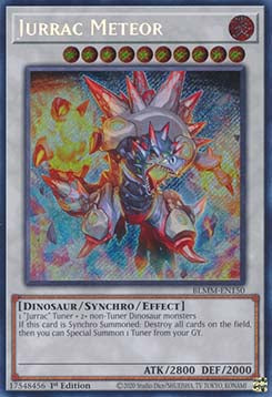 Jurassier-Meteor (V.1) BLMM-150 Secret Rare Near Mint Deutsch 1. Auflage