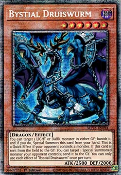 Abgeheuerlicher Druiswurm MP25-044 Starlight Rare Near Mint Deutsch 1. Auflage