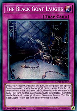 Die schwarze Ziege lacht MP25-057 Secret Rare Near Mint Deutsch 1. Auflage