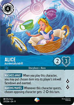 Alice - Accidentally Adrift (V.2) 9FAB-217 Epic Near Mint Englisch Foil