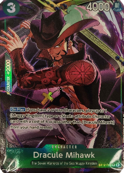 Dracule Mihawk (ST12-003) (V.1) UP Super Rare Excellent Englisch