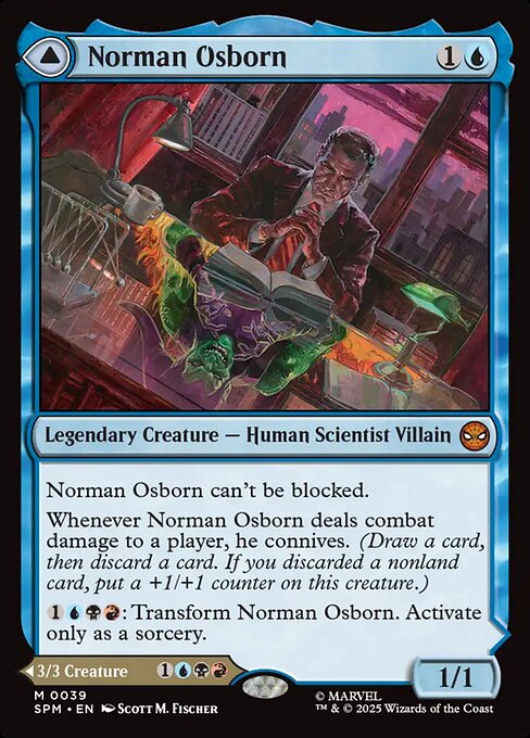 Norman Osborn // Green Goblin SPM-39 Mythic Near Mint Englisch Foil
