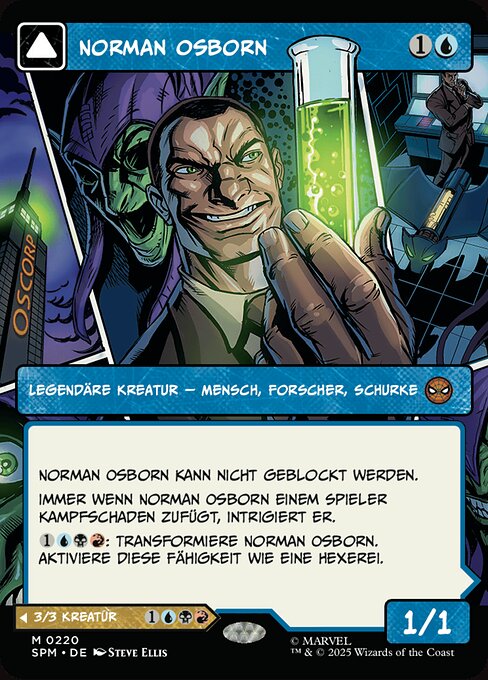 Norman Osborn // Grüner Kobold XSPM-220 Mythic Near Mint Deutsch