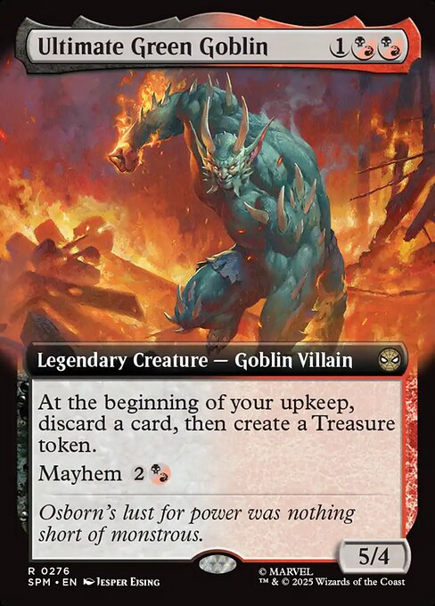 Ultimate Green Goblin XSPM-276 Rare Near Mint Englisch Foil