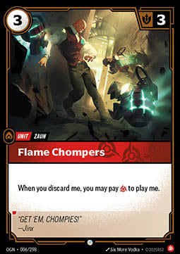 Flame Chompers OGN-006 Common Near Mint Englisch