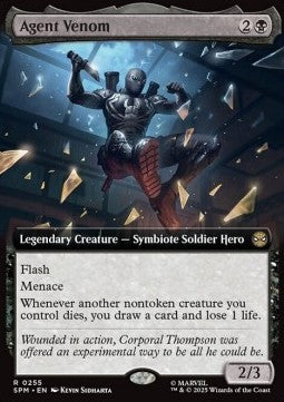 Agent Venom XSPM-255 Rare Near Mint Deutsch Foil