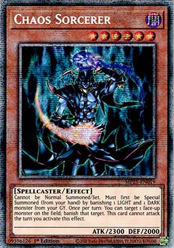 Chaos Sorcerer MP25-019 Starlight Rare Near Mint Englisch 1. Auflage