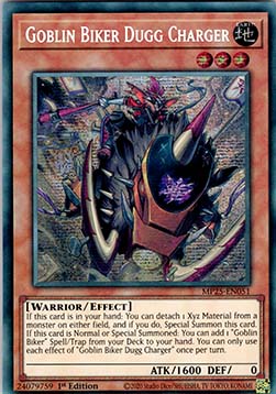 Goblin-Biker Dugg Angreifer MP25-DE051 Secret Rare Played Deutsch 1. Auflage