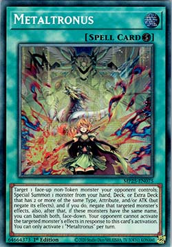 Metaltronus MP25-075 Secret Rare Near Mint Deutsch 1. Auflage