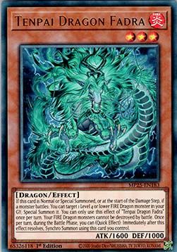Tenpai-Drache Fadra MP25-183 Ultra Rare Excellent Deutsch 1. Auflage