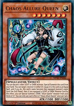 Verlockende Königin des Chaos MP25-242 Ultra Rare Excellent Deutsch 1. Auflage