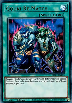 Gouki-Revanchekampf MP25-283 Ultra Rare Good Deutsch 1. Auflage