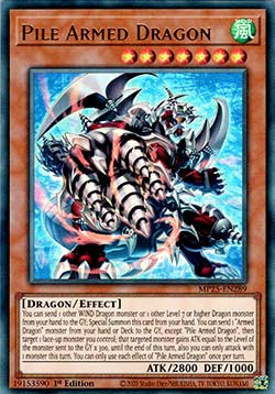 Pile Armed Dragon MP25-EN289 Ultra Rare Near Mint Englisch 1. Auflage