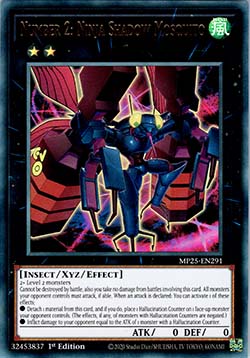 Nummer 2: Ninja-Schatten-Moskito MP25-291 Ultra Rare Excellent Deutsch 1. Auflage