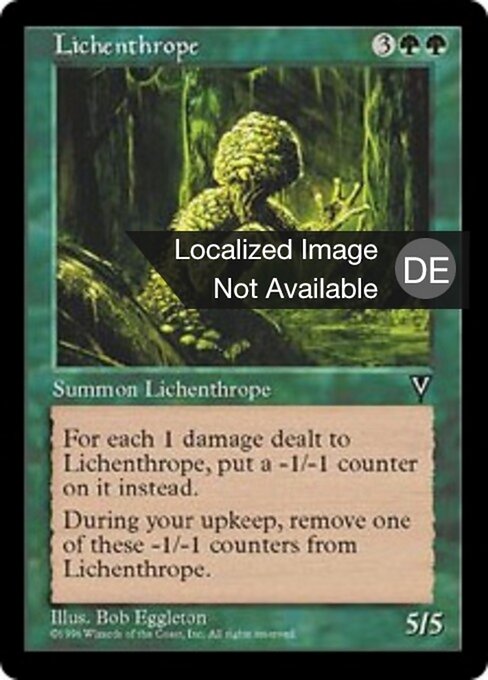 Flechtenwesen VIS- Rare Excellent Deutsch