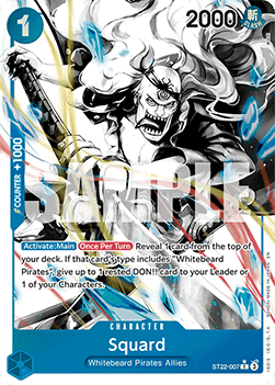 Squard (ST22-007) (V.2) ST-22 Alternate Art Excellent Englisch