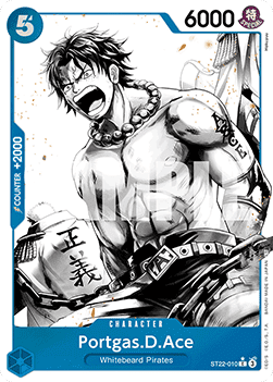 Portgas.D.Ace (ST22-010) (V.2) ST-22 Alternate Art Near Mint Englisch