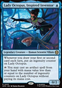 Lady Octopus, Inspired Inventor SPM-35 Rare Near Mint Englisch