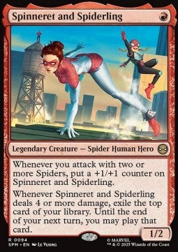 Spinneret and Spiderling SPM-94 Rare Near Mint Englisch