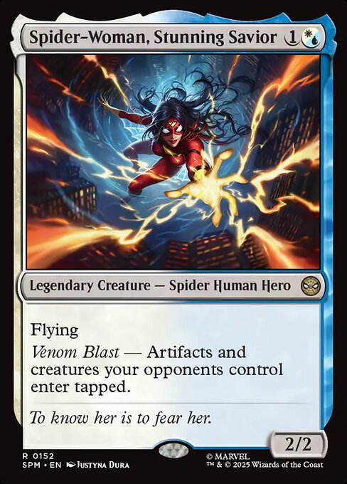 Spider-Woman, Stunning Savior SPM-152 Rare Near Mint Englisch