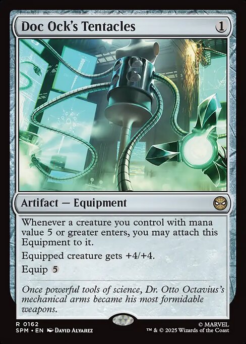 Doc Ock's Tentacles SPM-162 Rare Near Mint Englisch