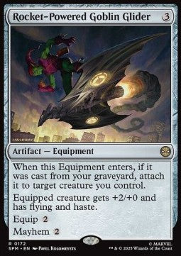 Rocket-Powered Goblin Glider SPM-172 Rare Near Mint Englisch
