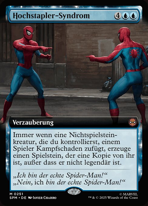 Hochstapler-Syndrom XSPM-251 Mythic Near Mint Deutsch Foil