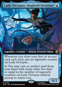 Lady Octopus, Inspired Inventor XSPM-252 Rare Near Mint Englisch